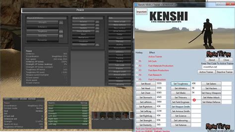 kenshi trainer  This trainer may not necessarily work with your copy of the game