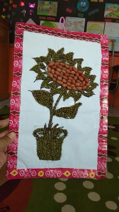 kerajinan tangan dari kacang hijau  19 01 2020 Limbah organik basah yang bisa