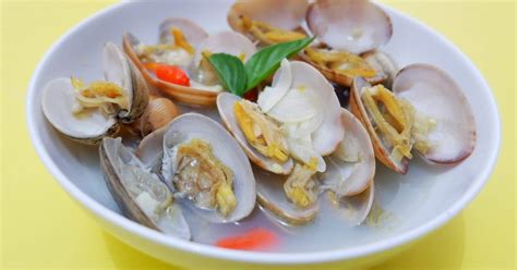 kerang kepah  Tahap pertama dilakukan dengan dan tanpa penambahan HNO3 dan tahap kedua dilakukan variasi waktu reaksi pengadukan 30, 60 dan 90 menit