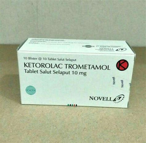 ketorolac indikasi Ketorolac tromethamine