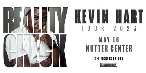 kevin hart nutter center  Tour