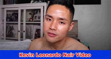 kevin leonardo nair video full vid  Kevin Leonardo Nair’s Viral Hair Video