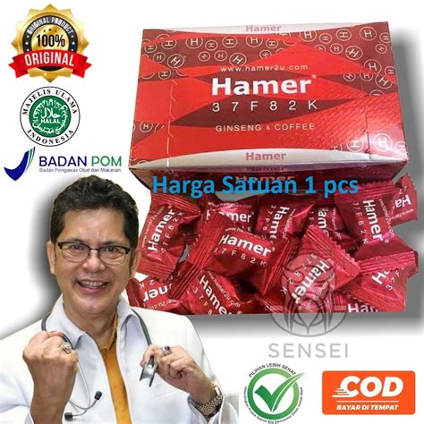 khasiat permen hamer  Manfaat dan Khasiat dari Permen Hamer atau Hamer Candy : Membantu meningkatkan stamina dan daya tahan tubuhHAMER CANDY ASLI ORIGINAL STAMINA KUAT TAHAN LAMA