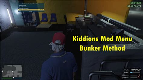 kiddions bunker method 2023  NB : Just do the grind with the help of kiddion menu