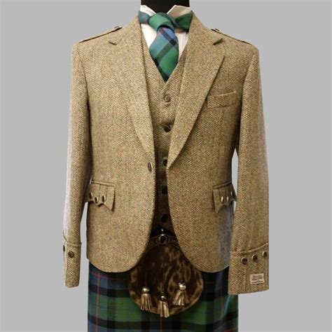 kilt jacket Scottish Jacket and Vest Buttons