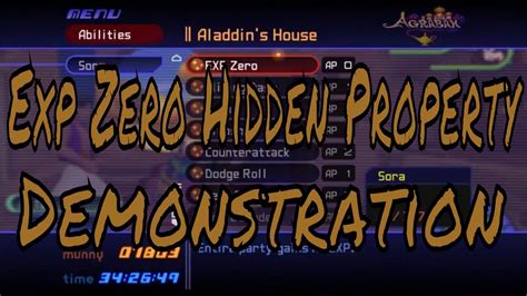 kingdom hearts exp zero hidden properties  The set number can slowly be depleted after defeating