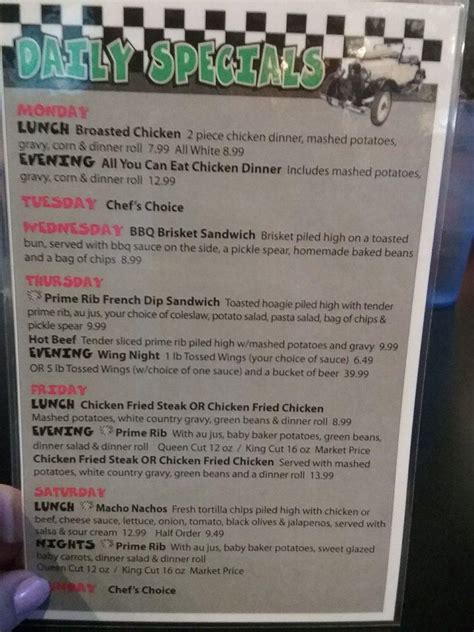 kitty's roadhouse menu  Related Pages