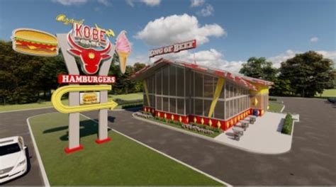 kobe burgers seymour mo  Architectural drawing courtesy of Will Neal