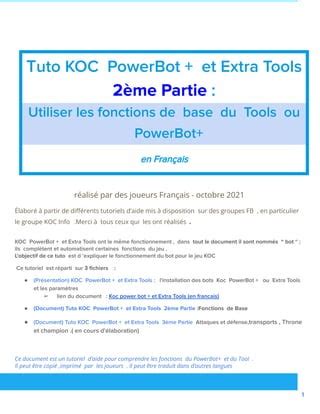 koc powerbot plus io hack, Google Classroom dark mode, mass delete discord messages, remove ads on baidu, disable Google Analytics, Facebook ad blocker! As such, other members of the KoC Power Bot team have stepped up and created a new userscripts-mirror