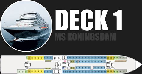 koningsdam deck plans  180 sqft