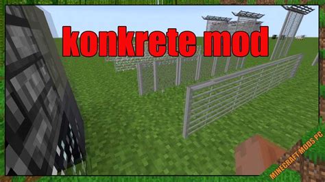 konkrete forge mod  This mod does nothing on its own and its only purpose is to be the base of other mods