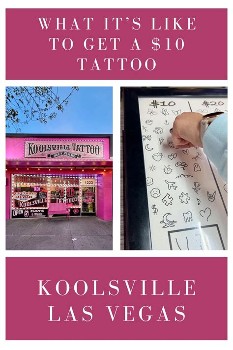 koolsville tattoo las vegas $10  We also offer full Body piercing