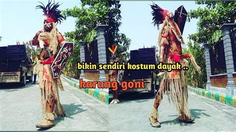 kostum dayak goni  Rp35