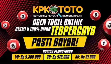 kpk toto 04  Cukup dengan mencurahkan modal sebesar 10 ribu rupiah, anda sudah memiliki kesempatan untuk langsung melakukan taruhan di situs Kpktoto