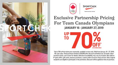 kpmg sport chek discount  I live in Ontario