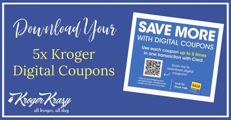 kroger cupons  21 - 5 days left! Shop All Items