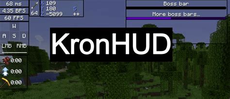 kronhud mod Enabling the CPS mod to conduct a test After enabling all related CPS modifications within the PvP client, players can press the Esc key to return to Minecraft