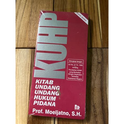 kuhp moeljatno Asas ini tersirat didalam pasal 1 KUHP yang dirumuskan demikian : 1) Tiada suatu perbuatan dapat dipidana kecuali atas kekuatan aturan