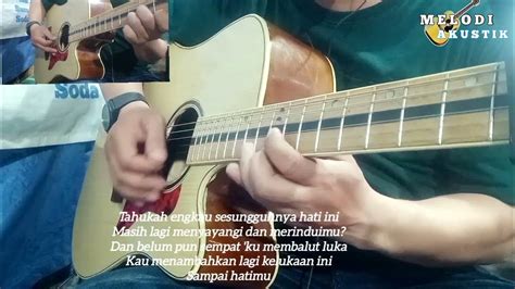 kunci gitar air mata di persandinganmu  G D G D G walau diriku kini