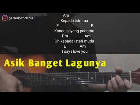 kunci gitar madu 3 G-Am (2x) Dm