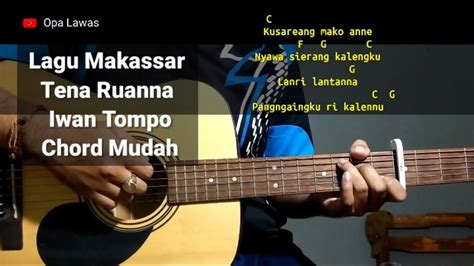 kunci gitar punna tena memang tommo  TRIBUNJATENG