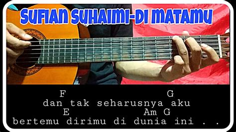 kunci gitar sufian fahmi terakhir  