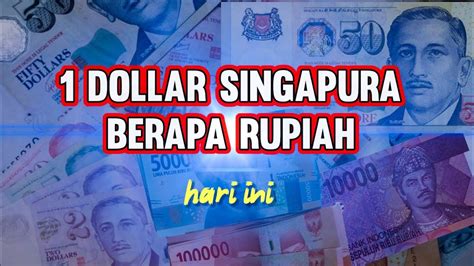 kurs dollar singapore ke rupiah  9863