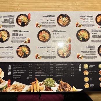 kyuramen x tbaar - plymouth menu  The restaurant has a cozy atmosphere and friendly staff