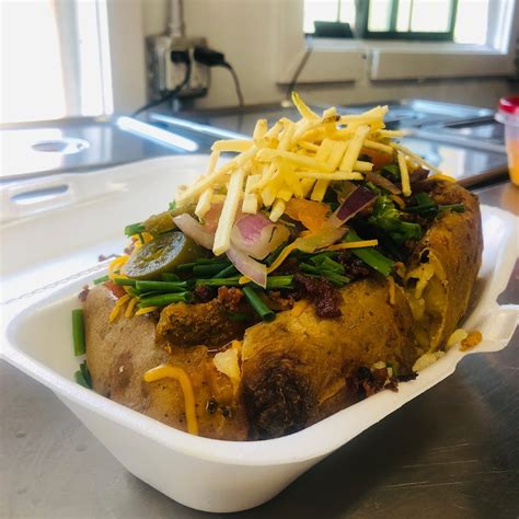 lago loaded potatoes  2 Place the potatoes on a baking sheet