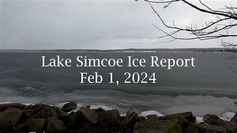 lake simcoe ice report 2023  the blue ice report sunday jan 8 2023thin ice starting please wait today on lake Simcoe off big bay point we had think ice in the spots I measured