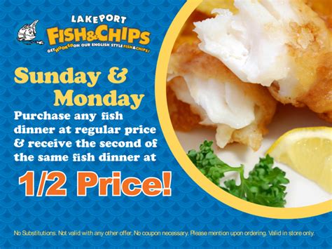 lakeport fish and chips promo code  2023 