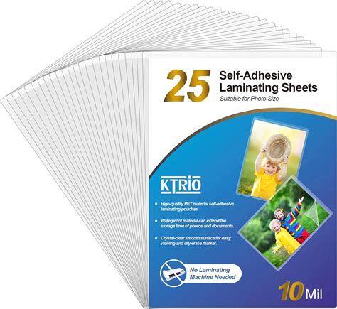 laminating sheets asda 99