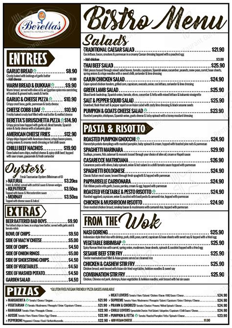 langwarrin pub menu 15168,145