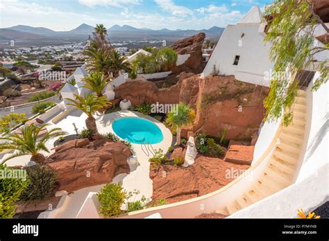 lanzarote villa omar sharif  An amazing almost retro house on 3 levels with extensive views across the Northern Lanzarote countryside