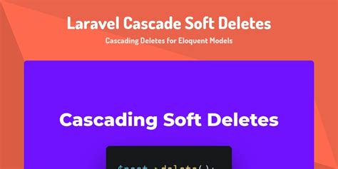 laravel on cascade delete  I tried a workaround but with no success