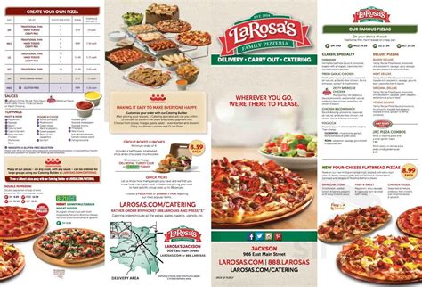 larosa's pizza jackson menu Veggie Deluxe