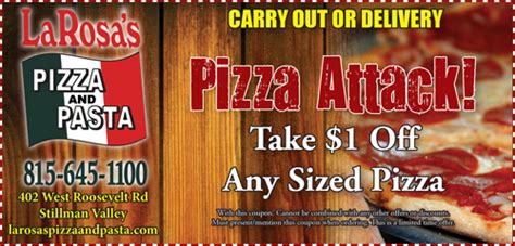 larosas coupons  Looking for pizza delivery near me? LaRosa's Finneytown delivers to your neighborhood