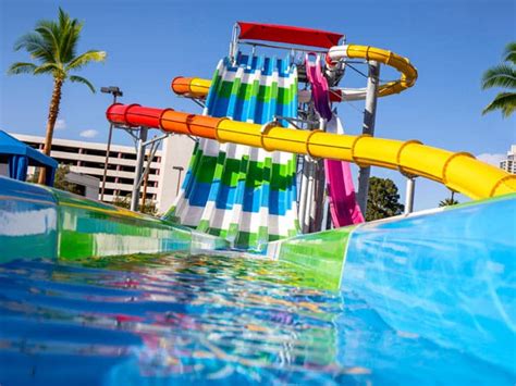 las vegas resorts with water slides  Voted best waterpark in Las Vegas! This 23 acre family park features over 20 water slides, pools, activities and attractions including “Wild Surf” the ultimate waterslide featured on Xtreme Waterparks