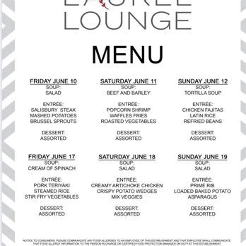 laurel lounge menu joliet il  Lavu Culinary Kiosk - Carryout Menu