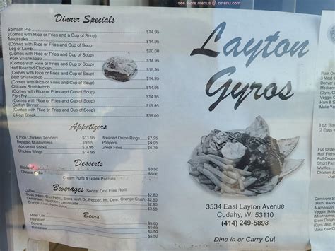 layton gyros menu 04 mi away