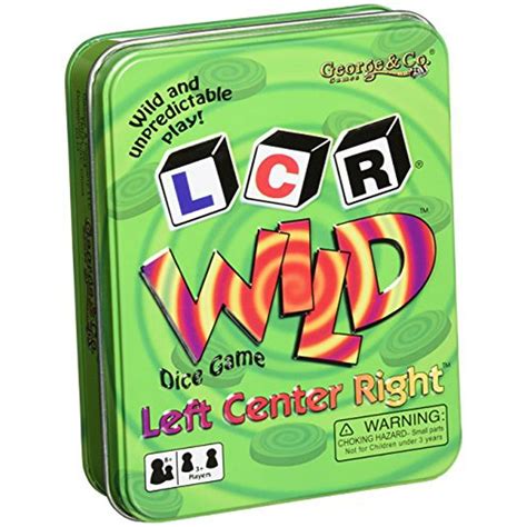 lcr game target  LCR Left Center Right Dice Game