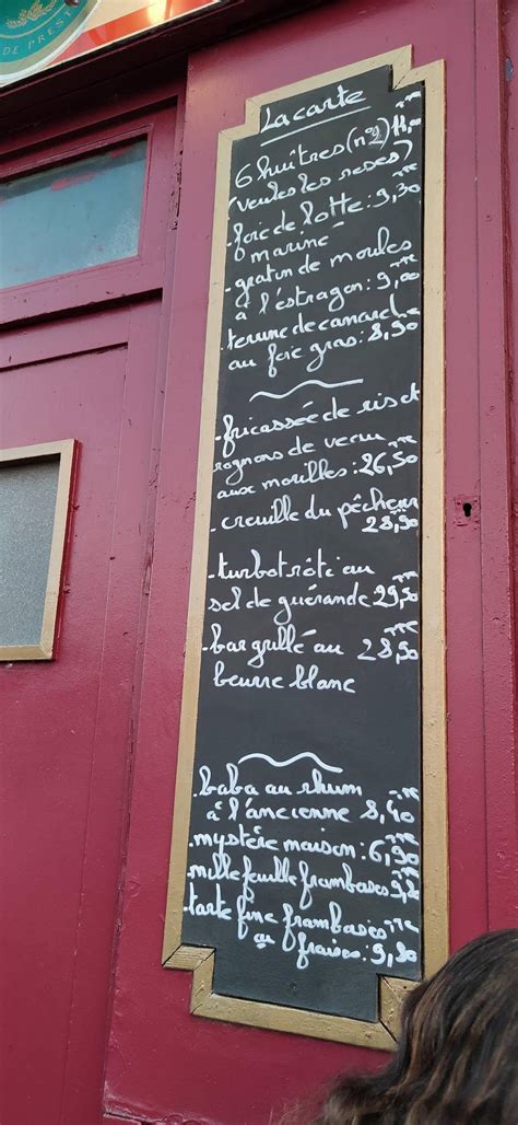 le turbot dieppe menu  975 $$ - $$$ • French