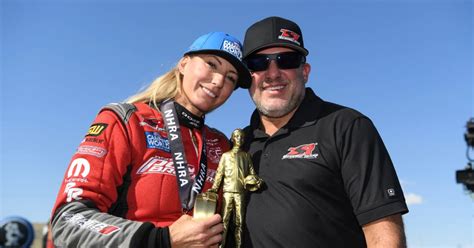 leah pruett  He married NHRA Top Fuel drag racer Leah Pruett in November 2021, started his own NHRA drag racing team in 2022