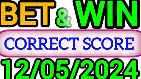 leaked correct score today  Predictions, advice, and odds for the right score