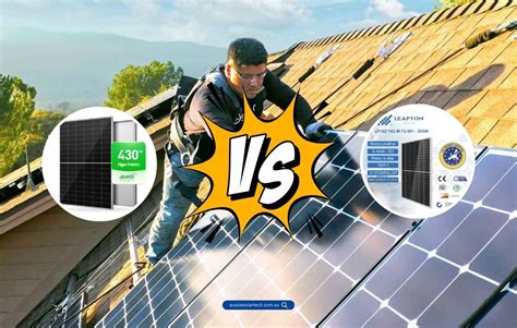 leapton solar panels vs jinko 8%