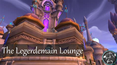 legerdemain lounge  Thanks to another one of Blizzard's tongue-in-cheek Easter eggs, players can catch Friends' Ross and Rachel engaging in conversation in the Legerdemain Lounge