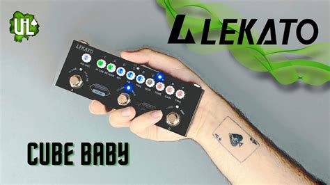 lekato cube baby software Soporta archivos IR de terceros: Cube Baby Guitar Multi Effects admite 8 archivos IR de terceros, por lo que si quieres cubrir el archivo IR original, utiliza el cable USB que viene con el producto para importar el archivo de simulación de caja IR de terceros