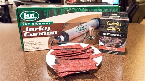 lem beef jerky gun  The package said it would take 2