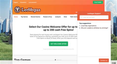 leovegas live chat 000€ Selezione di giochi sul sito LeoVegas