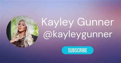 lesbian kayley gunner Kayley gunner was born on 9 january 1997 in hawaii, usa